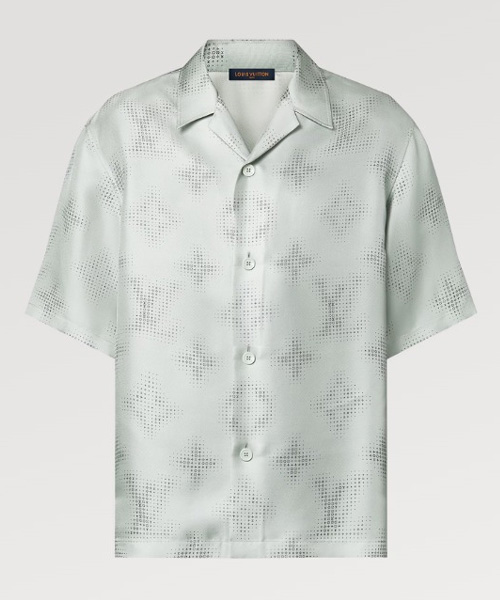 S-5148<br><b>LOUIS VUITTON</b><br>모노그램 프린트 실크 셔츠</b><br>[매장가-300만원대]