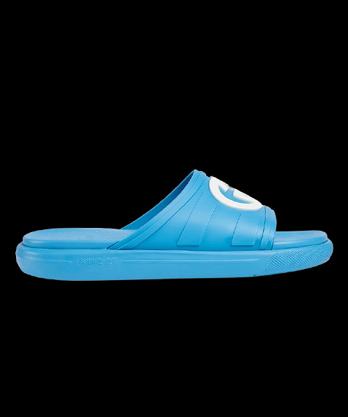 A-40321<br><b>GUCCI</b><br>인터로킹 G 슬라이드 샌들</b><br>[매장가-60만원대]