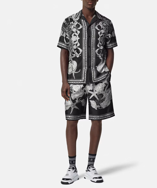 SET-3455<br><b>VERSACE</b><br>BAROCCO SEA 실크 셋업</b><br>[매장가-380만원대]