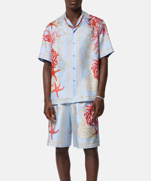 SET-3454<br><b>VERSACE</b><br>BAROCCO SEA 실크 셋업</b><br>[매장가-380만원대]