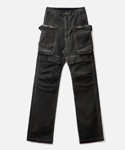 P-15764<br><b>RICK OWENS</b><br>워싱 카고 팬츠</b><br>[매장가-160만원대]