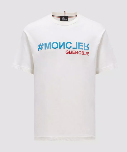 T-29978<br><b>MONCLER</b><br>로고 프린트 코튼 티셔츠</b><br>[매장가-50만원대]