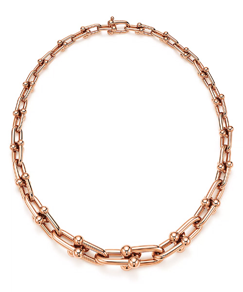 A-40428<br><b>TIFFANY & CO</b><br>그레듀에이티드 링크 네크리스</b><br>[매장가-2700만원대]