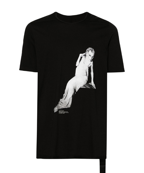 T-30008<br><b>RICK OWENS</b><br>레벨 T 포토 프린트 티셔츠</b><br>[매장가-60만원대]