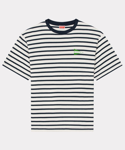 T-30032<br><b>KENZO</b><br>노티컬 스트라이프 코튼 티셔츠</b><br>[매장가-60만원대]