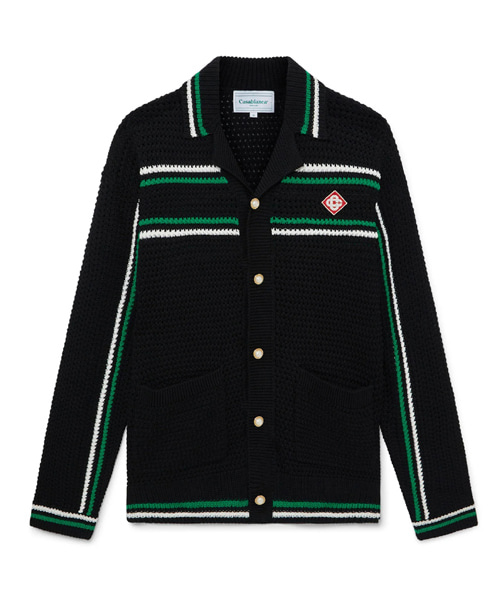 S-5225<br><b>CASABLANCA</b><br>CROCHET TENNIS SHACKET</b><br>[매장가-80만원대]