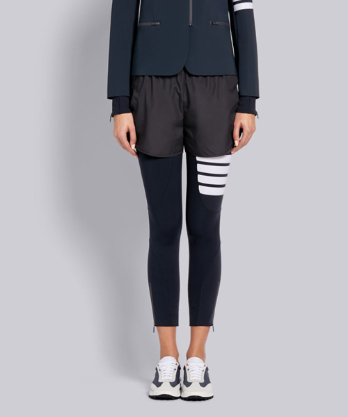 P-15730<br><b>THOM BROWNE</b><br>플라이웨이트 테크 4-바 러닝 쇼츠</b><br>[매장가-90만원대]