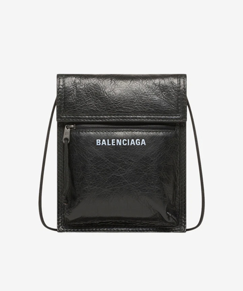 A-40414<br><b>BALENCIAGA</b><br>익스플로러 스몰 스트랩 파우치</b><br>[매장가-100만원대]