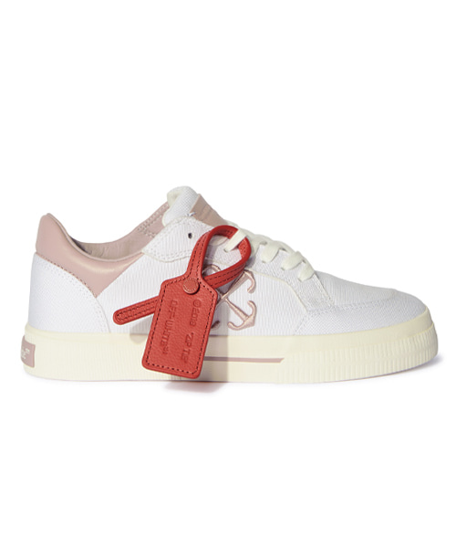 A-40440<br><b>OFF-WHITE</b><br>로우 벌커나이즈드 스니커즈</b><br>[매장가-50만원대]