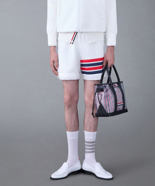 P-15755<br><b>THOM BROWNE</b><br>울트라라이트 립스탑 4-바 쇼츠</b><br>[매장가-170만원대]
