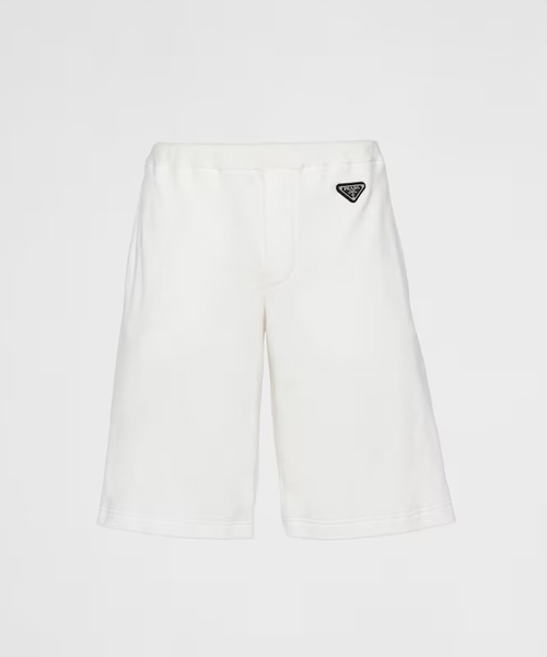 P-15717<br><b>PRADA</b><br>테리 버뮤다 쇼츠</b><br>[매장가-180만원대]