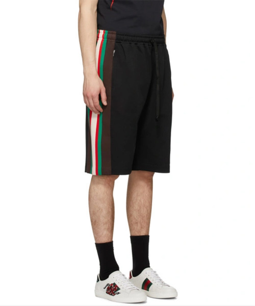 P-15691<br><b>GUCCI</b><br>스트라이프 쇼츠</b><br>[매장가-100만원대]