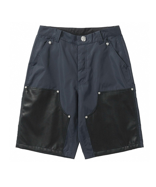 P-15722<br><b>CHROME HEARTS</b><br>나일론 가죽 카펜터 쇼츠</b><br>[매장가-700만원대]