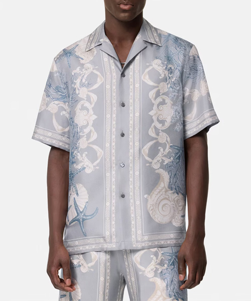 SET-3453<br><b>VERSACE</b><br>BAROCCO SEA 실크 셋업</b><br>[매장가-380만원대]