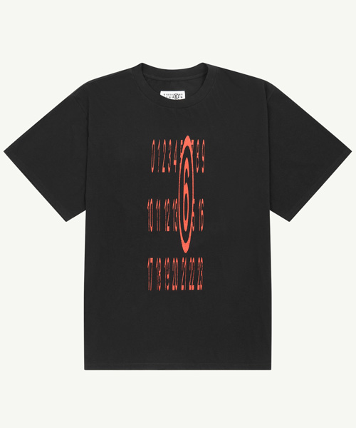 T-29937<br><b>MAISON MARGIELA</b><br>넘버 프린트 코튼 티셔츠</b><br>[매장가-50만원대]