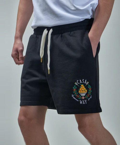 P-15765<br><b>CASABLANCA</b><br>카사 웨이 엠브로이더드 쇼츠</b><br>[매장가-50만원대]