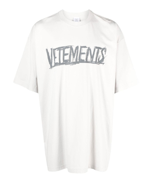 T-29934<br><b>VETEMENTS</b><br>그래픽 프린트 코튼 티셔츠</b><br>[매장가-80만원대]