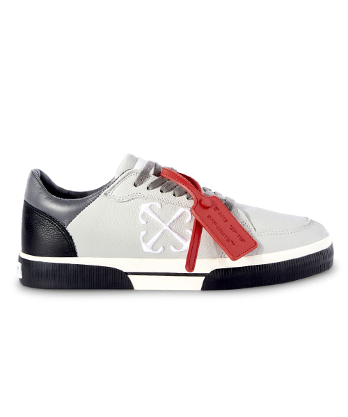 A-40443<br><b>OFF-WHITE</b><br>로우 벌커나이즈드 스니커즈</b><br>[매장가-50만원대]