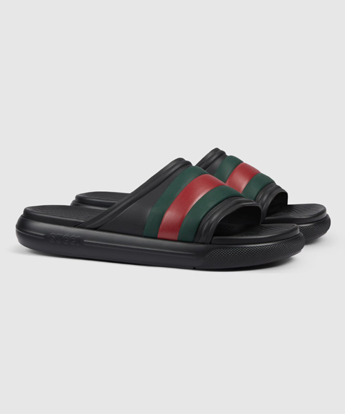 A-40323<br><b>GUCCI</b><br>웹 슬라이드 샌들</b><br>[매장가-60만원대]