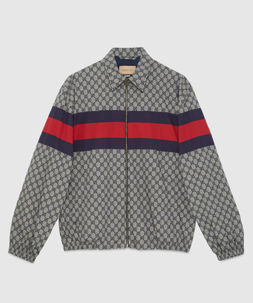JK-23072<br><b>GUCCI</b><br>GG 프린트 코튼 재킷</b><br>[매장가-390만원대]