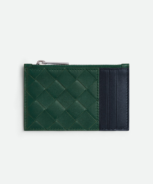 A-40744<br><b>BOTTEGA VENETA</b><br>인트레치아토 지퍼 카드 케이스</b><br>[매장가-80만원대]