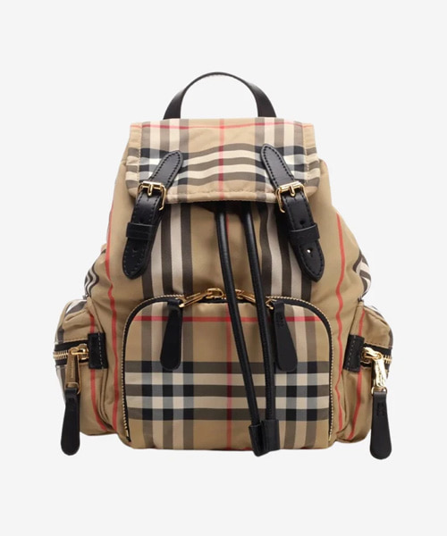 A-40778<br><b>BURBERRY</b><br>빈티지 체크 스몰 럭색 아카이브 베이지</b><br>[매장가-100만원대]