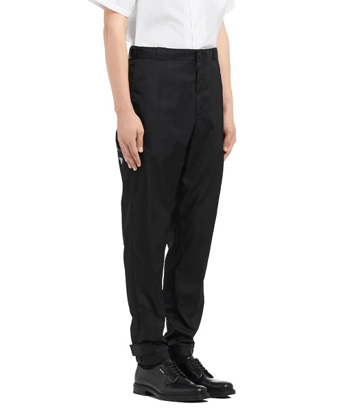 P-15863<br><b>PRADA</b><br>나일론 개버딘 트라우저 팬츠</b><br>[매장가-200만원대]