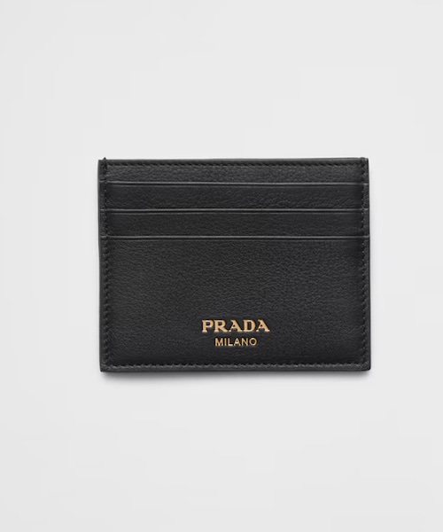 A-41078<br><b>PRADA</b><br>가죽 카드 지갑</b><br>[매장가-60만원대]