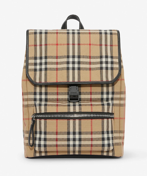 A-40776<br><b>BURBERRY</b><br>체크 백팩</b><br>[매장가-100만원대]