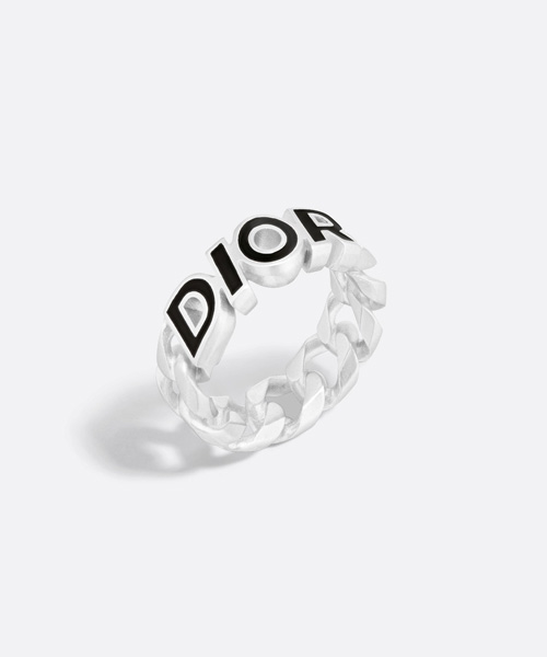 A-41003<br><b>DIOR</b><br>이태릭 체인 링크 반지</b><br>[매장가-70만원대]