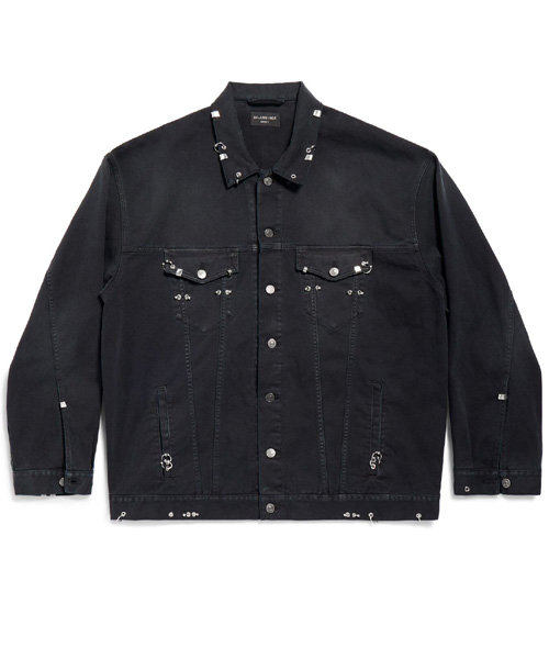 JK-23131<br><b>BALENCIAGA</b><br>피어싱 데님 자켓</b><br>[매장가-600만원대]