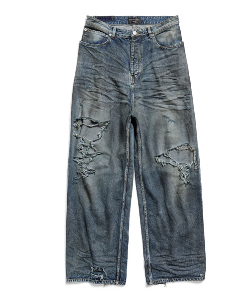 P-15872<br><b>BALENCIAGA</b><br>디스트로이드 배기 팬츠</b><br>[매장가-190만원대]