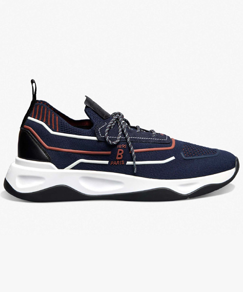 A-41014<br><b>BERLUTI</b><br>쉐도우 니트 & 레더 스니커즈</b><br>[매장가-170만원대]