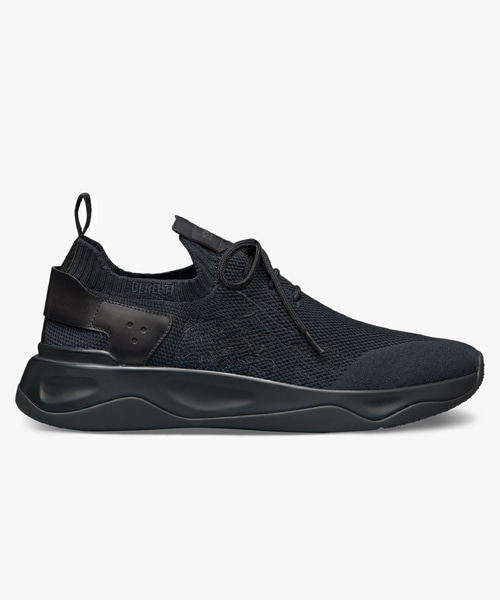 A-41132<br><b>BERLUTI</b><br>쉐도우 니트 & 레더 스니커즈</b><br>[매장가-180만원대]