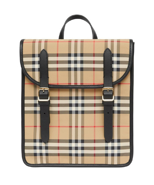 A-40777<br><b>BURBERRY</b><br>로고 프린트 캔버스 사첼백</b><br>[매장가-100만원대]