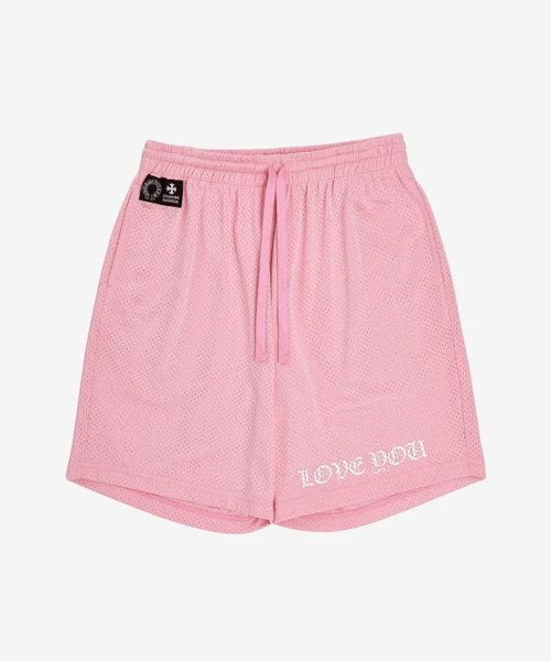 P-15840<br><b>CHROME HEARTS</b><br>메쉬 바시티 쇼츠</b><br>[매장가-200만원대]