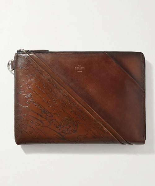 A-41165<br><b>BERLUTI</b><br>니노 스크리토 베네치아 가죽 파우치</b><br>[매장가-300만원대]