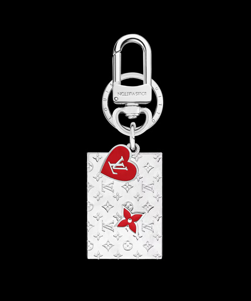 A-40818<br><b>LOUIS VUITTON</b><br>LV 엔빌로프 키 홀더 & 백 참</b><br>[매장가-100만원대]
