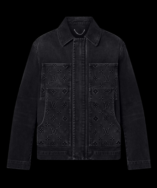 JK-23120<br><b>LOUIS VUITTON</b><br>숏 슬리브 데님 워크웨어 셔츠 재킷</b><br>[매장가-400만원대]