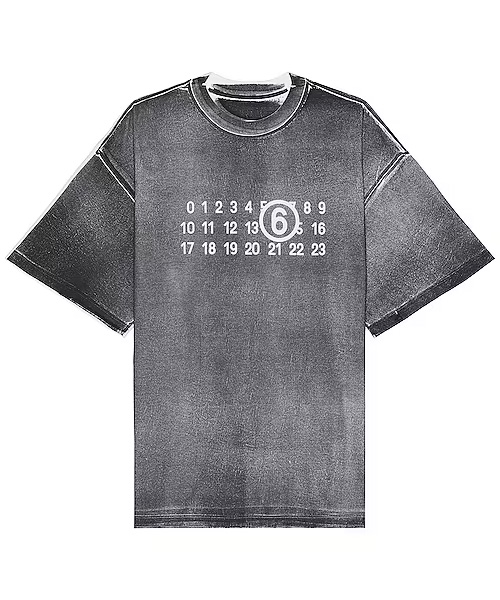 T-30069<br><b>MAISON MARGIELA</b><br>로고 프린트 티셔츠</b><br>[매장가-70만원대]