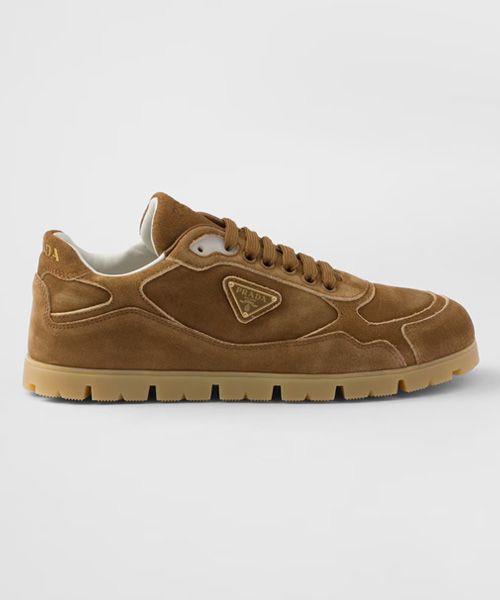 A-41008<br><b>PRADA</b><br>트레일 페이드 스웨이드 스니커즈</b><br>[매장가-150만원대]
