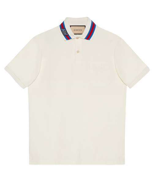T-30084<br><b>GUCCI</b><br>스퀘어 GG 피케 코튼 폴로셔츠</b><br>[매장가-100만원대]