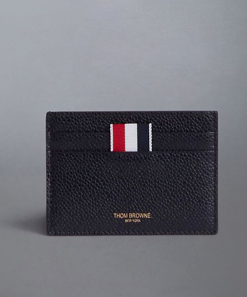 A-40992<br><b>THOM BROWNE</b><br>로고 카드 홀더</b><br>[매장가-20만원대]
