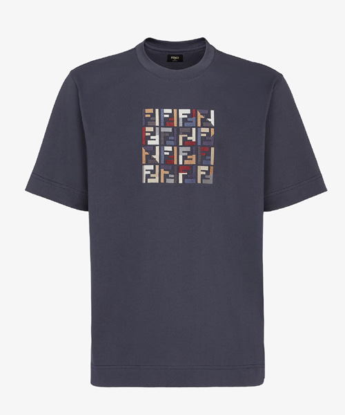 T-30207<br><b>FENDI</b><br>로고 프린트 코튼 티셔츠</b><br>[매장가-130만원대]