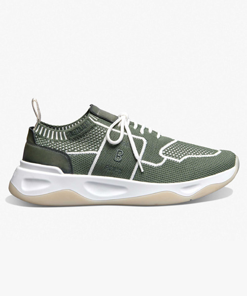 A-41140<br><b>BERLUTI</b><br>쉐도우 니트 & 레더 스니커즈</b><br>[매장가-170만원대]
