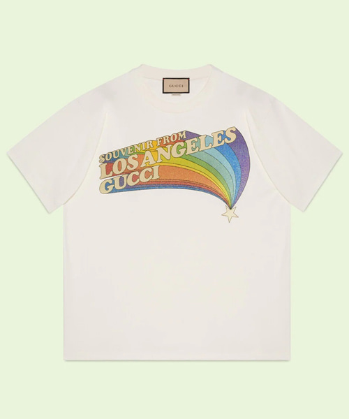 T-30059<br><b>GUCCI</b><br>타이포그래피 코튼 티셔츠</b><br>[매장가-100만원대]