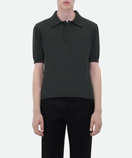 T-30072<br><b>BOTTEGA VENETA</b><br>코튼 피케 저지 폴로 셔츠</b><br>[매장가-70만원대]
