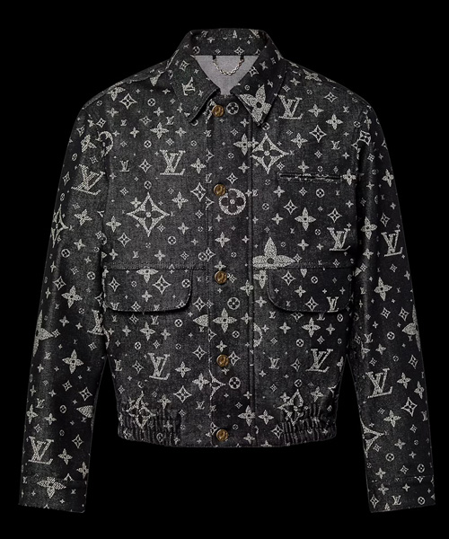 JK-23124<br><b>LOUIS VUITTON</b><br>모노그램 프린트 데님 재킷</b><br>[매장가-500만원대]