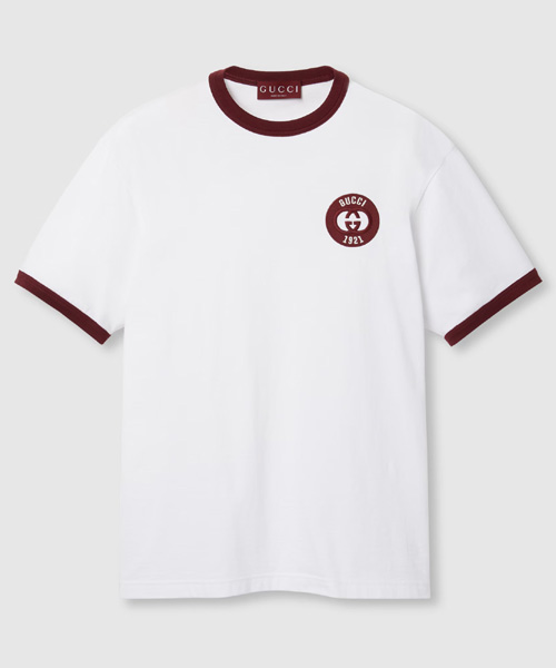 T-30177<br><b>GUCCI</b><br>코튼 저지 티셔츠</b><br>[매장가-80만원대]