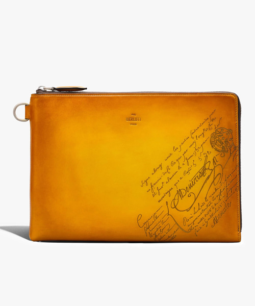A-41162<br><b>BERLUTI</b><br>니노 GM 스크리토 레더 클러치</b><br>[매장가-170만원대]